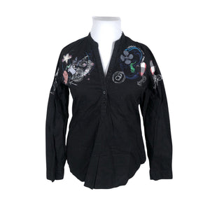 Unisex Desigual - Pluus, suurus 42 - Must (1)