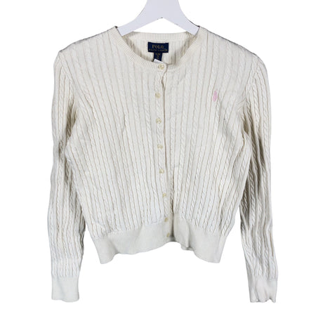 Unisex Polo Ralph Lauren - Kardigan, suurus 164 - 170 - Looduslik valge ()