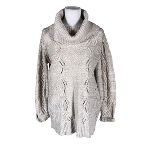 Unisex O.I.S - Kootud tuunika, suurus 38 - Beige (1)