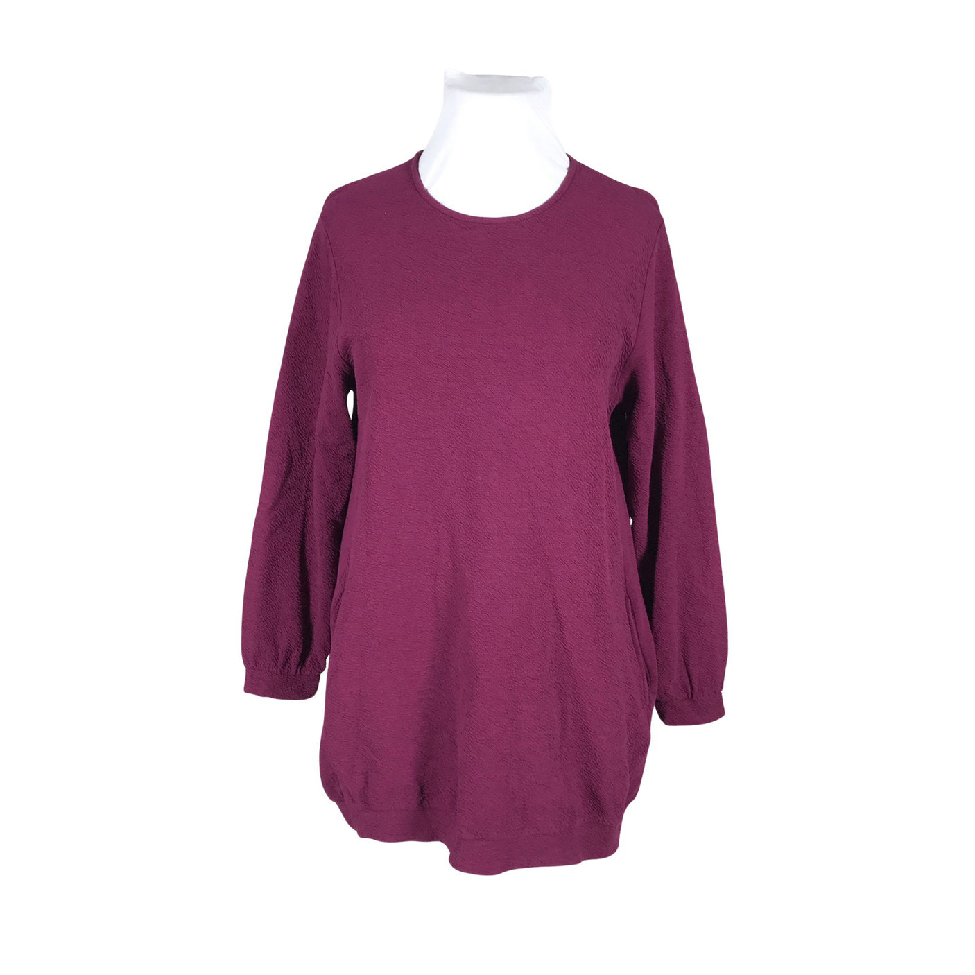 Unisex NOSH - Dressikangast tuunika, suurus 42 - Veinipunane (1)