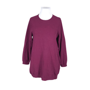Unisex NOSH - Dressikangast tuunika, suurus 42 - Veinipunane (1)