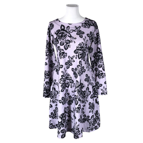 Unisex Ommellinen - Trikotaažist kleit, suurus 38 - Lilla ()