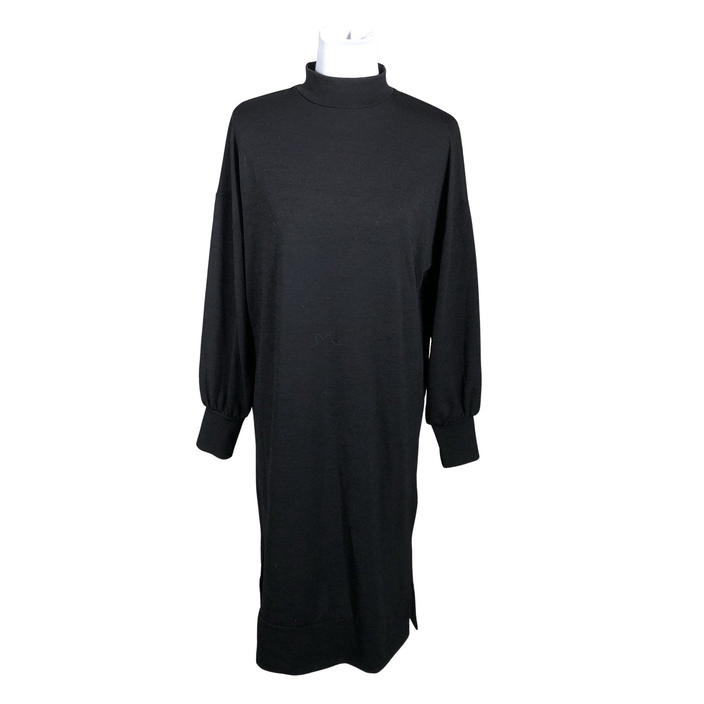 Unisex Lindex - Trikotaažist kleit, suurus 32 - Must (1)
