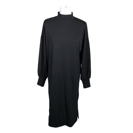 Unisex Lindex - Trikotaažist kleit, suurus 32 - Must ()