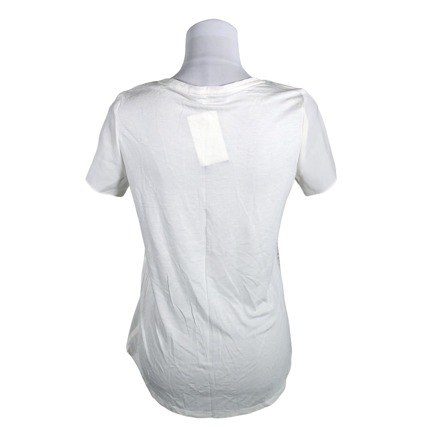 Unisex Esprit - Lühikeste käistega pluus, suurus 34 - Valge (2)
