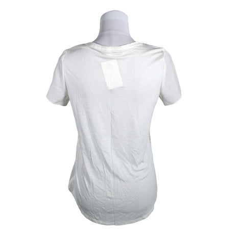 Unisex Esprit - Lühikeste käistega pluus, suurus 34 - Valge (2)