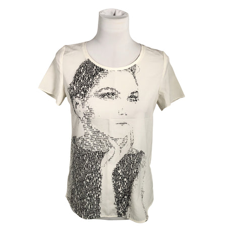 Unisex Esprit - Lühikeste käistega pluus, suurus 34 - Valge ()