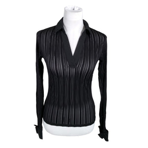 Unisex Peppercorn - Trikotaažist pluus, suurus 36 - Must (1)