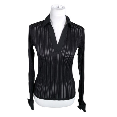 Unisex Peppercorn - Trikotaažist pluus, suurus 36 - Must ()
