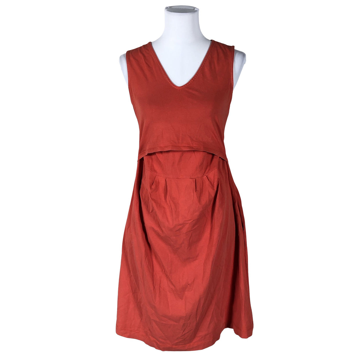 Unisex Boob - Trikotaažist kleit, suurus 38 - Punane (1)