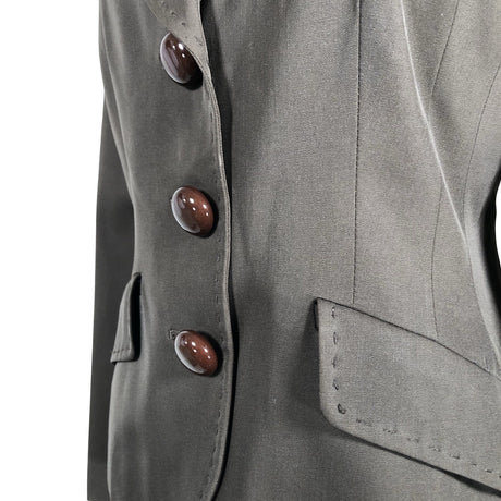 Unisex Moschino - Jakk, suurus 38 - Pruun (2)