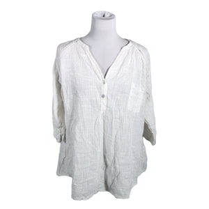 Unisex Bohemiana - Mitteveniv tuunika, suurus 40 - Valge (1)