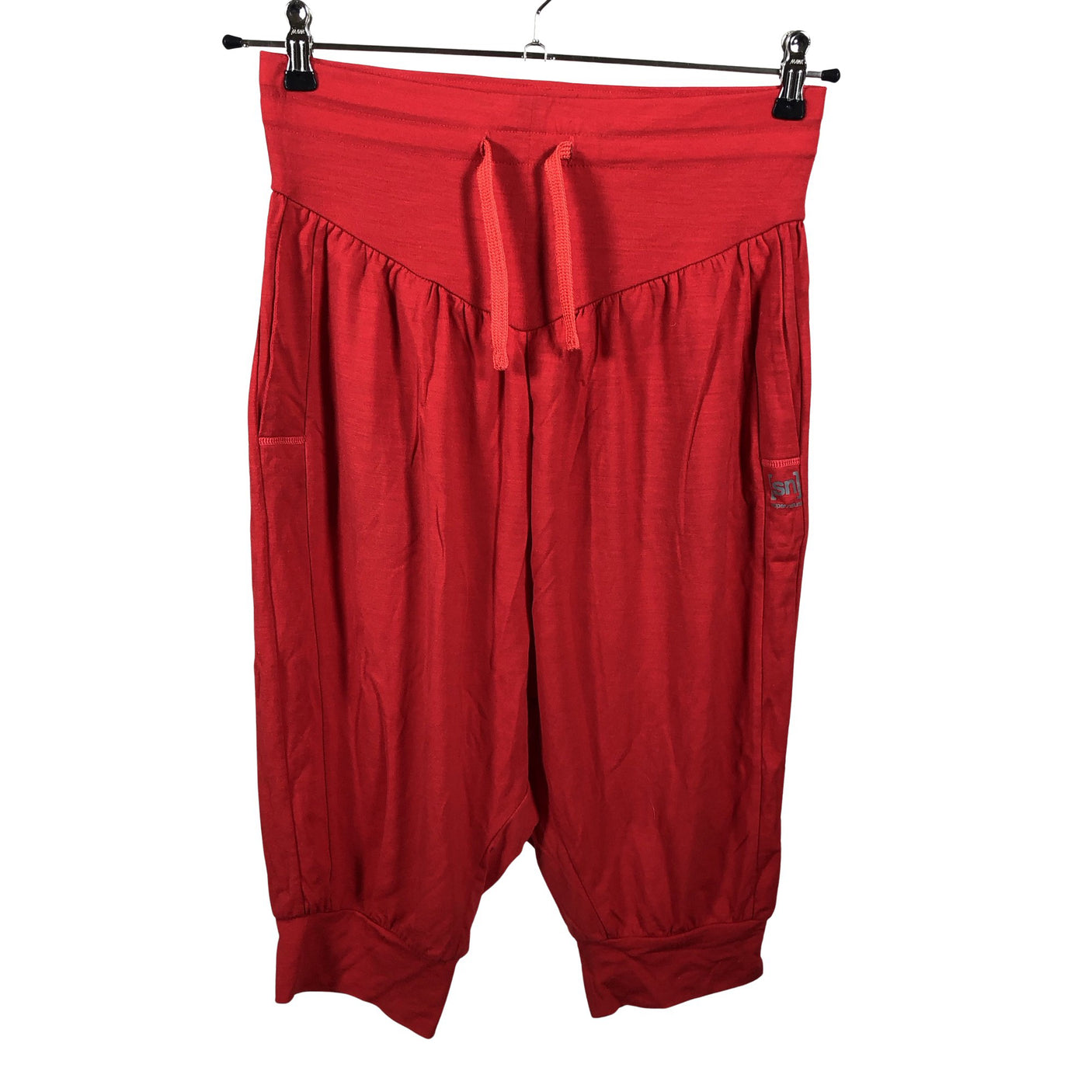 Unisex Super.natural - Trikotaažist poolpikad püksid, suurus 38 - Punane (3)