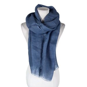 Unisex A+more - Õhuke sall, suurus Maxi - Sinine (2)
