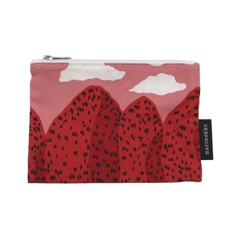 Unisex Marimekko - Kosmeetikakott, suurus Ei kokoa - Veinipunane ()