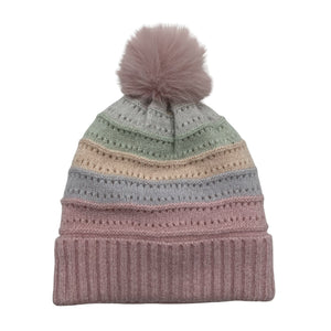 Unisex Lindex - Talvemüts, suurus 48 - 50 cm - Heleroosa (1)