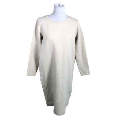 Unisex NOSH - Trikotaažist kleit, suurus 40 - Looduslik valge ()