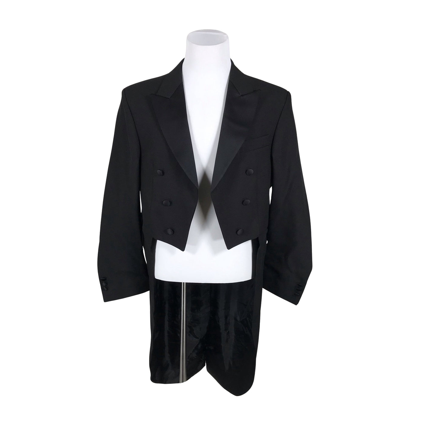 Unisex Tux & Tail - Frakk, suurus L - Must (3)