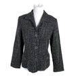 Unisex Reetriikka - Jakk, suurus 38 - Must ()