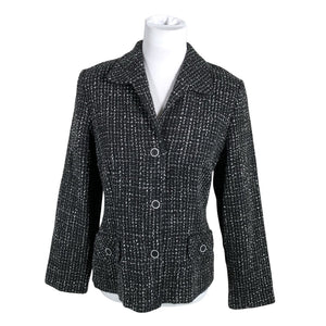 Unisex Reetriikka - Jakk, suurus 38 - Must (1)