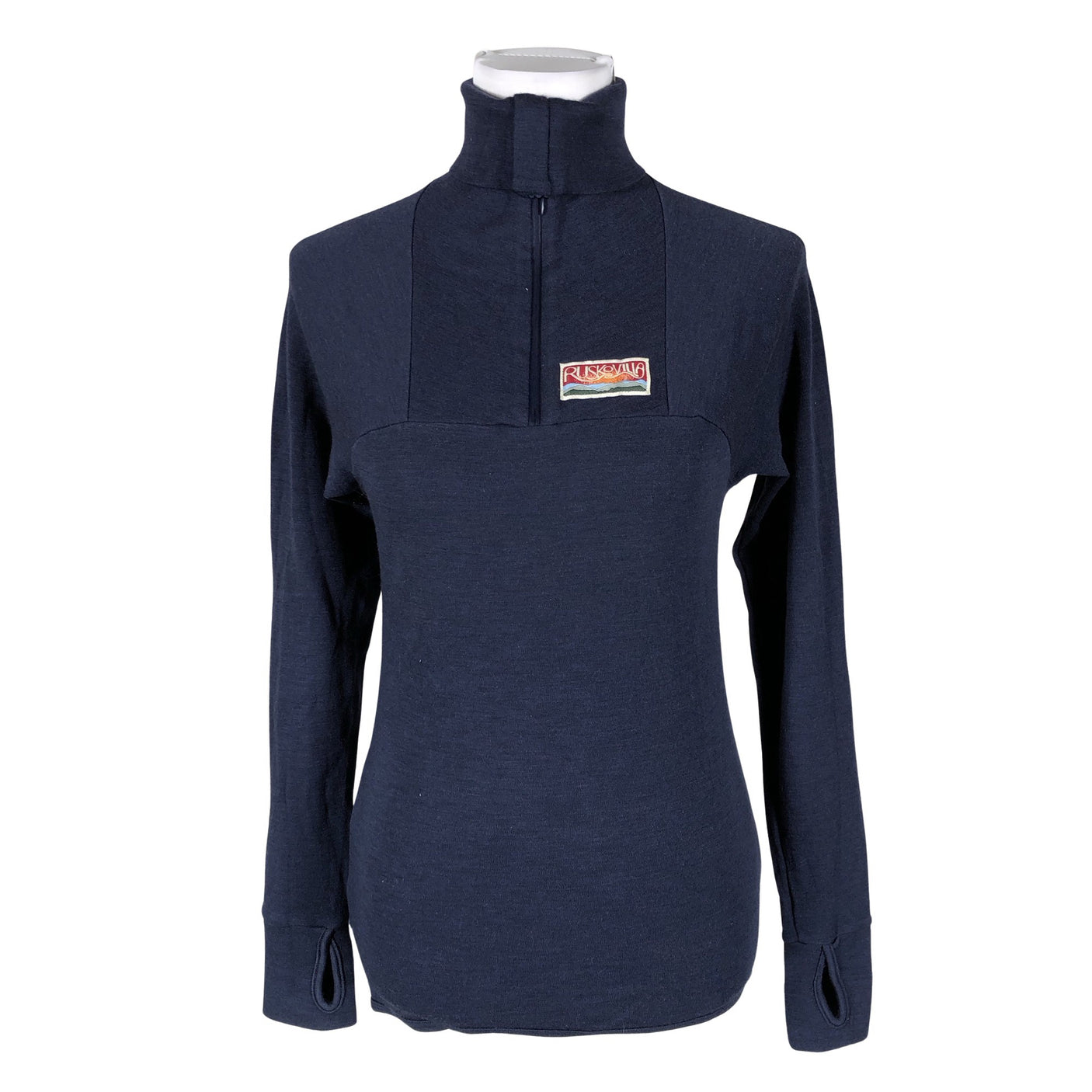 Unisex Ruskovilla - Villane pluus, suurus 36 - Sinine (1)