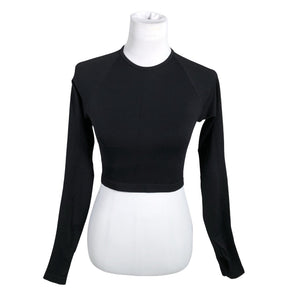 Unisex Lindex - Spordisärk, pikad käised, suurus 32 - Must (1)