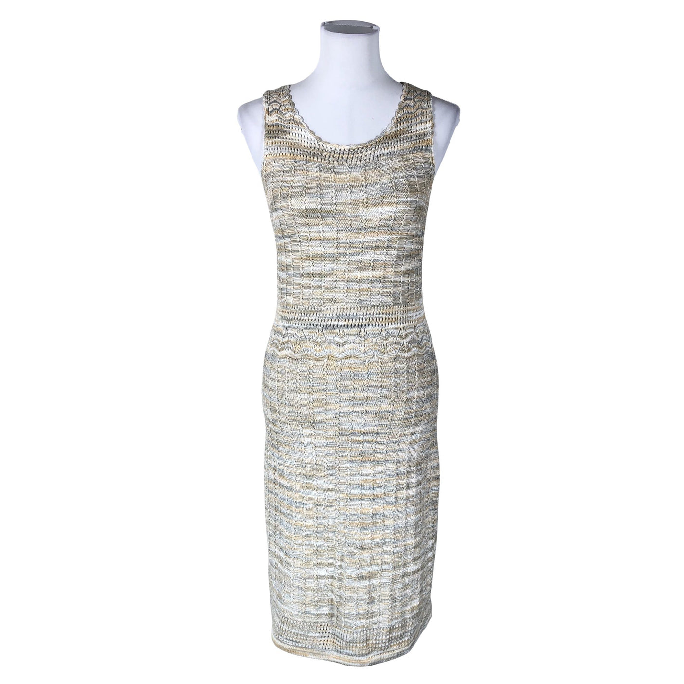 Unisex Uta Raasch - Kootud kleit, suurus 36 - Beige (1)