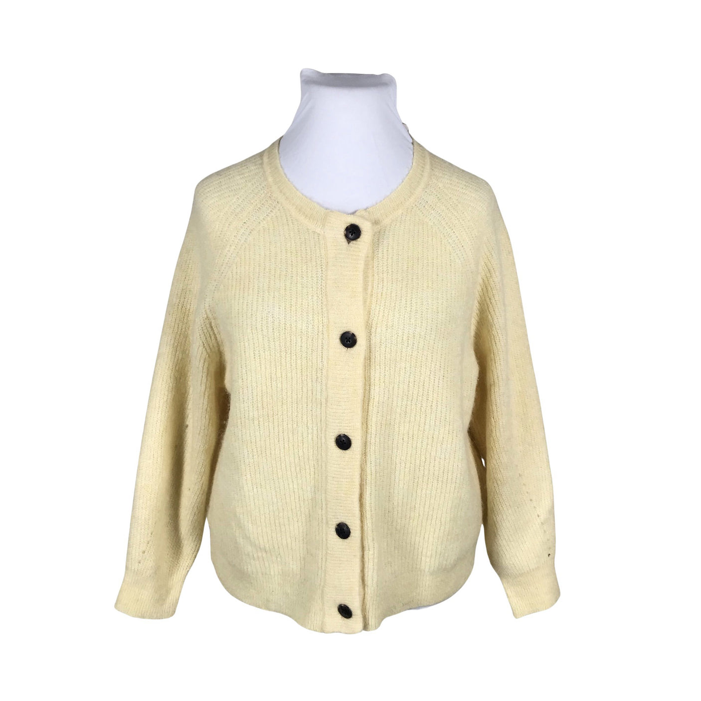 Unisex Selected - Kardigan, suurus 42 - Kollane (1)