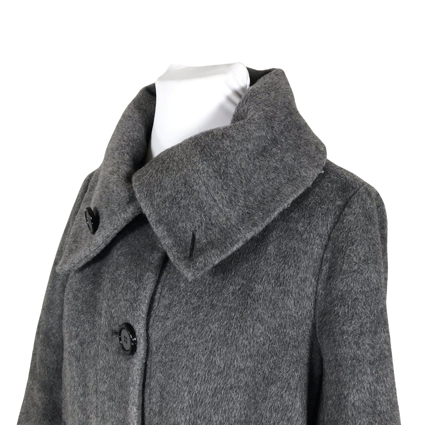 Unisex Manuela Conti - Villane mantel, suurus 44 - Hall (3)