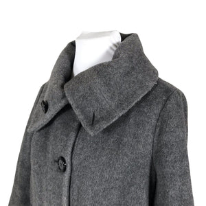 Unisex Manuela Conti - Villane mantel, suurus 44 - Hall (3)