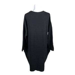 Unisex Papu - Kootud kleit, suurus 38 - Must (2)