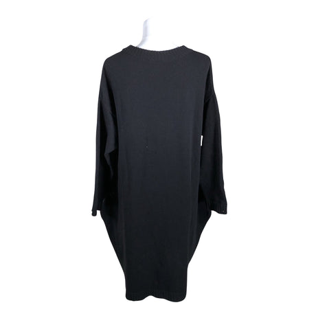 Unisex Papu - Kootud kleit, suurus 38 - Must (2)