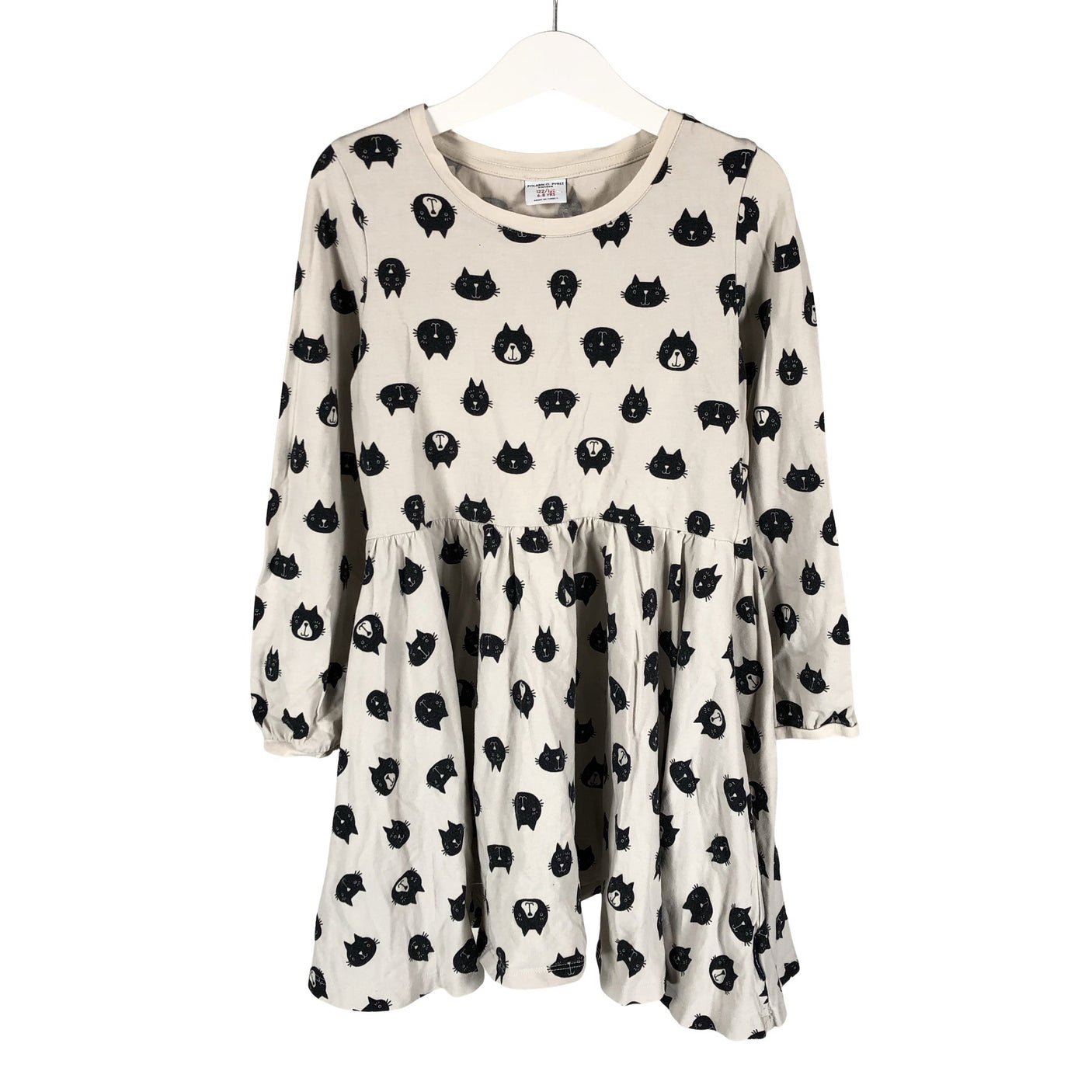 Unisex Polarn O. Pyret - Trikotaažist kleit, suurus 122 - 128 - Beige (1)