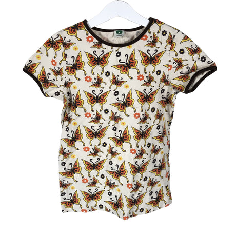 Unisex Småfolk - T-särk, suurus 134 - 140 - Looduslik valge ()