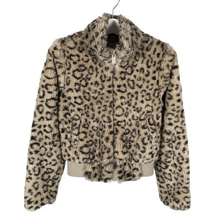 Unisex Lindex - Kunstkarusnahast mantel, suurus 122 - 128 - Beige ()