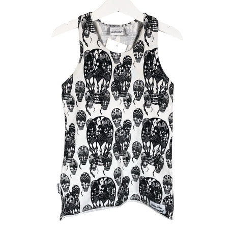 Unisex Metsola - Trikotaažist topp, suurus 134 - 140 - Must ()