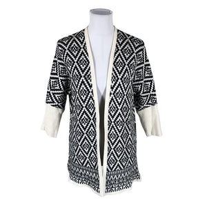 Unisex Cut & Pret - Kardigan, suurus 36 - Must (1)