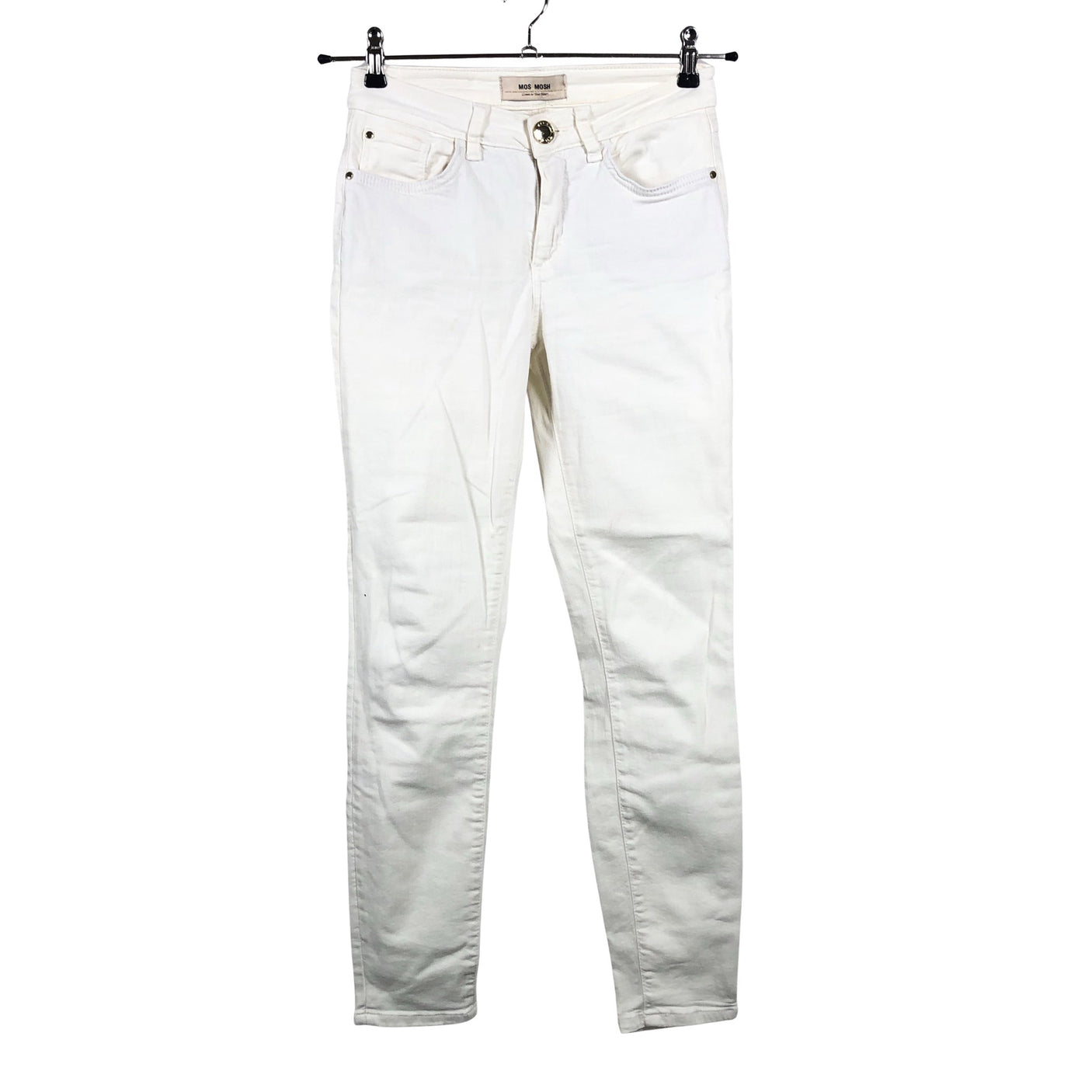 Unisex Mos Mosh - Teksad, suurus W26 - Valge (1)