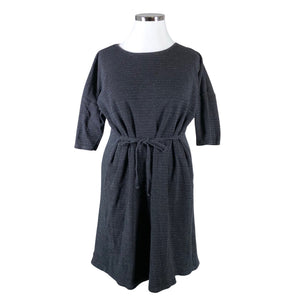 Unisex Lumoan - Trikotaažist kleit, suurus 42 - Must (1)