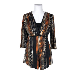 Unisex S.T.I - Trikotaažist tuunika, suurus 40 - Must (1)