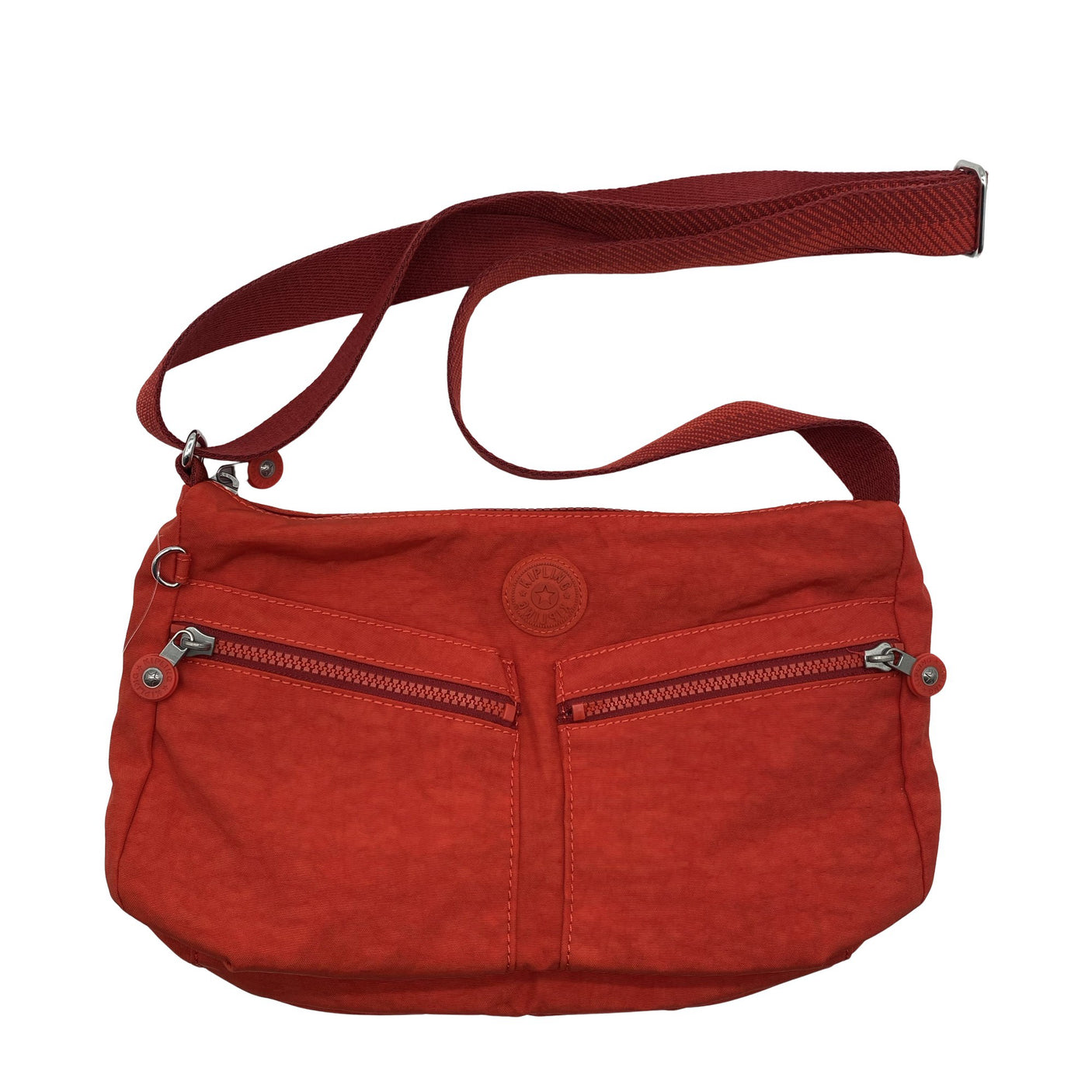 Unisex Kipling - Õlakott, suurus Midi - Punane (1)