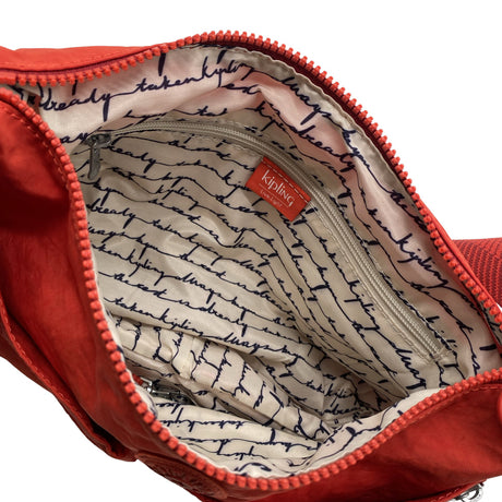 Unisex Kipling - Õlakott, suurus Midi - Punane (2)