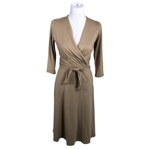 Unisex Ritva Falla - Trikotaažist kleit, suurus 34 - Beige (1)
