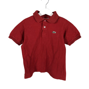 Unisex Lacoste - Polosärk, suurus 122 - 128 - Punane (1)