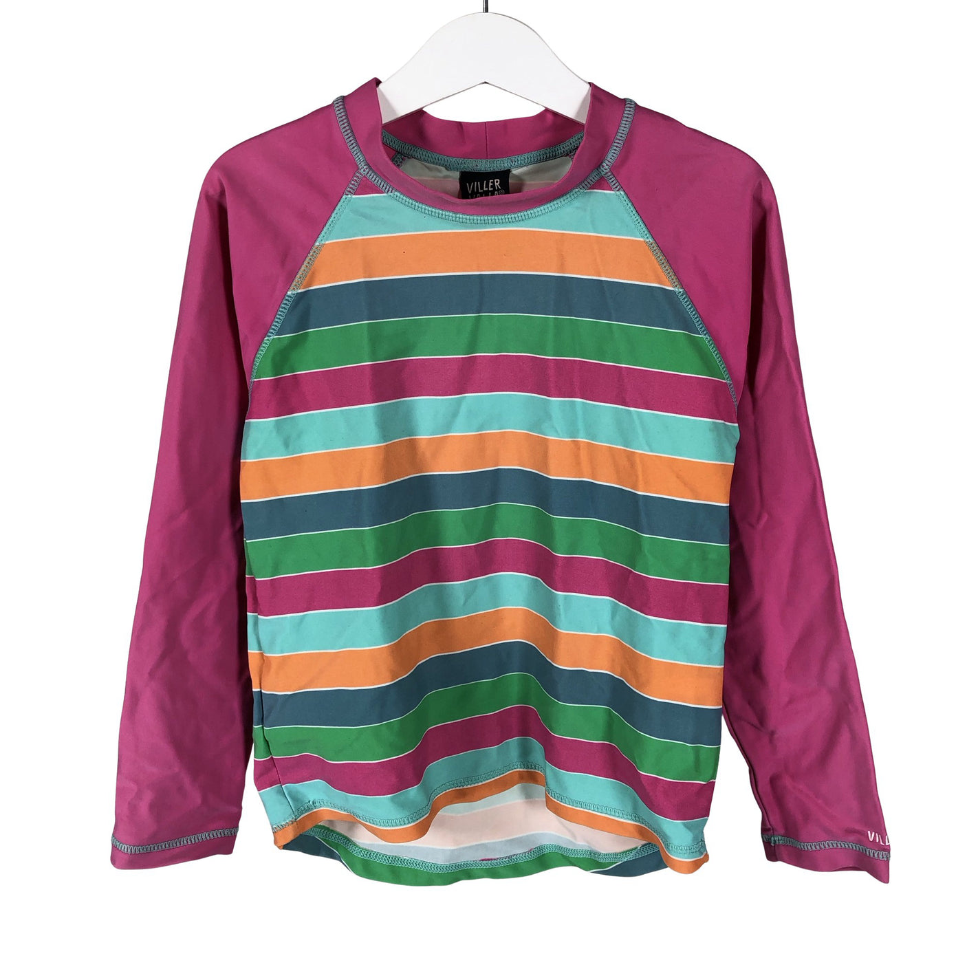 Unisex Villervalla - Ujumissärk, suurus 122 - 128 - Roosa (1)