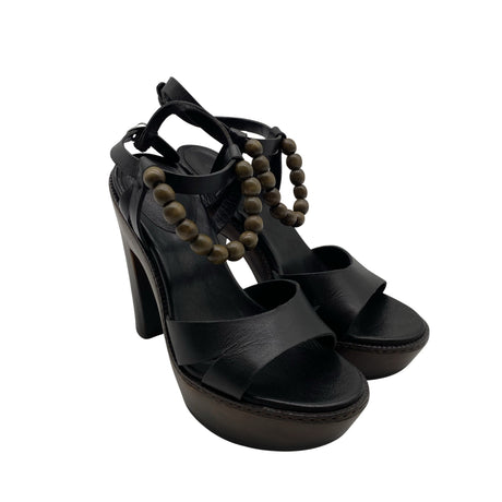 Unisex Ugg - Kontsaga rihmikud, suurus 36 - Must (2)