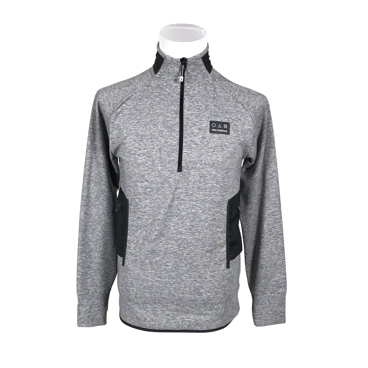 Unisex New Balance - Spordisärk, pikad käised, suurus S - Hall (1)
