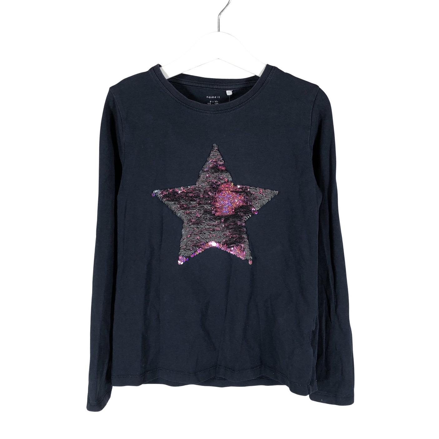 Unisex Name It - Trikotaažist pluus, suurus 134 - 140 - Sinine (2)