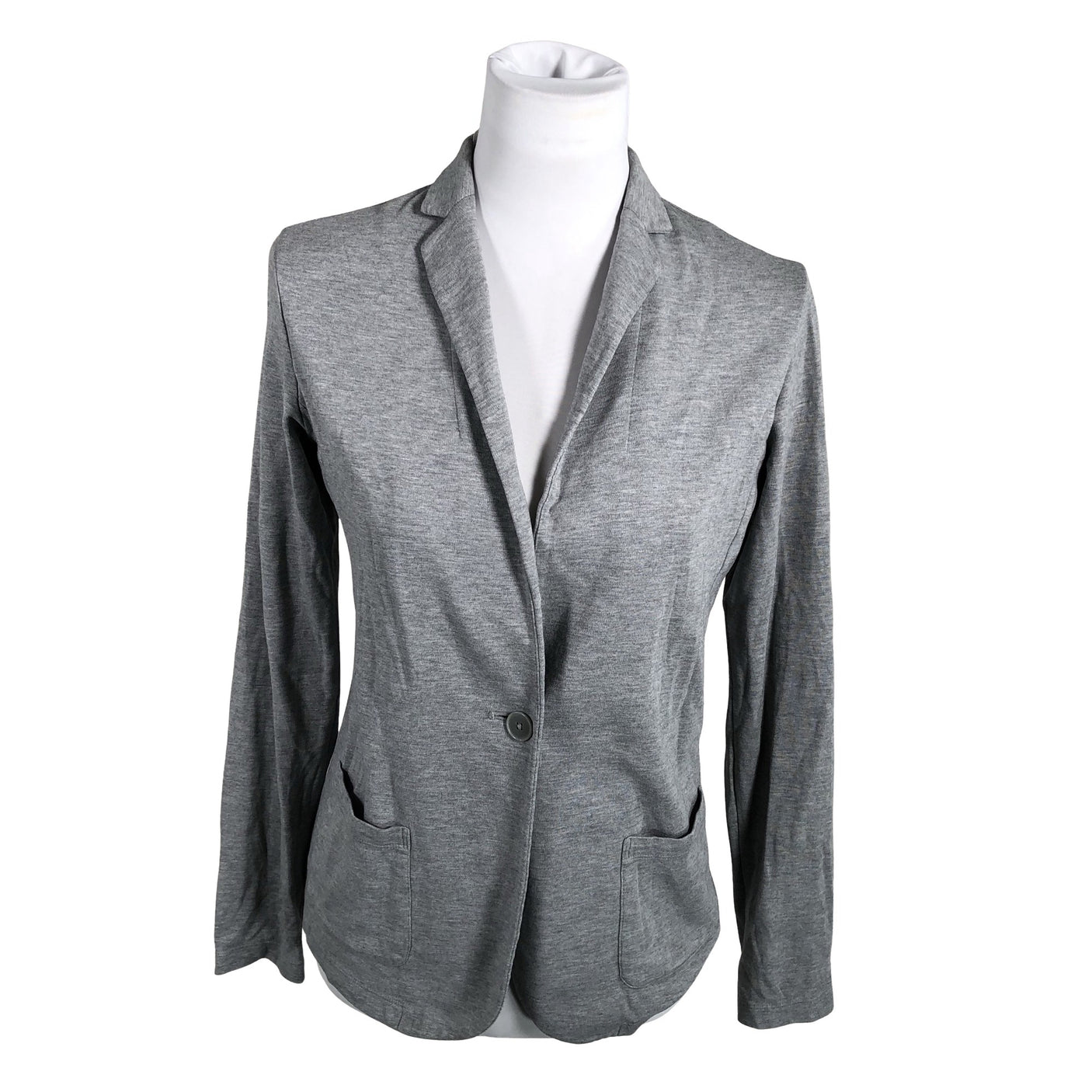 Unisex Uniqlo - Dressikangast jakk, suurus 38 - Hall (1)
