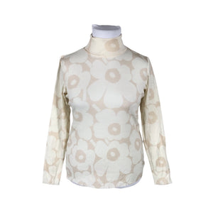 Unisex Marimekko - Trikotaažist pluus, suurus 42 - Beige (1)